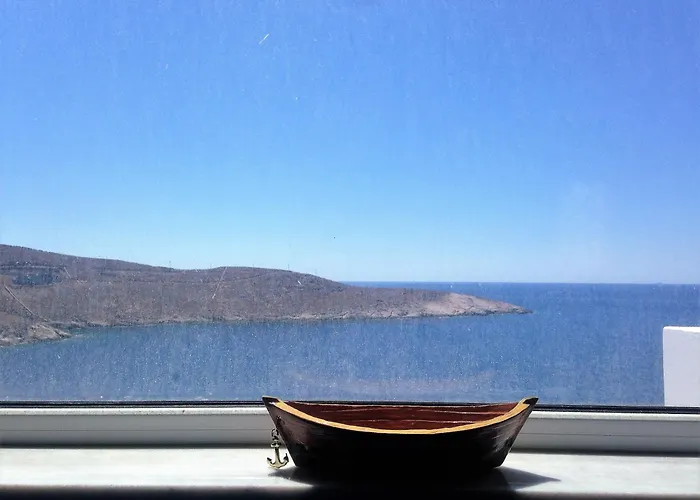 Smaragda's Sunset Kythnos Island ヴィラ Agios Dimitrios (Kythnos)