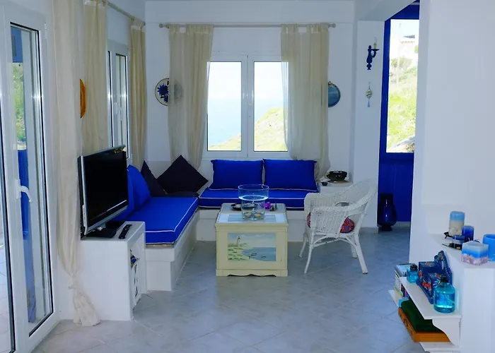 ヴィラ Smaragda's Sunset Kythnos Island